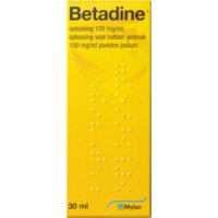 Betadine Oplossing voor cutaan gebruik