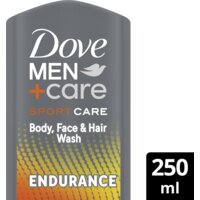 Een afbeelding van Dove Sport endurance body + face + hair wash