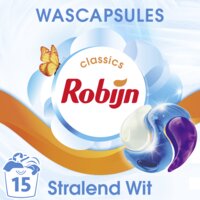 Een afbeelding van Robijn 3-in-1 Wascapsules stralend wit