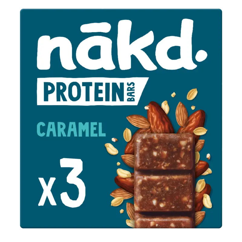 Nakd. Protein bars caramel