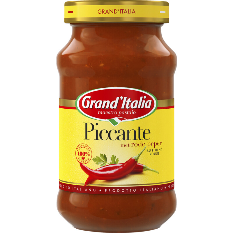 Een afbeelding van Grand' Italia Piccante met rode peper
