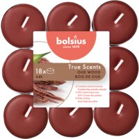 Een afbeelding van Bolsius True scents geurtheelichten oud wood