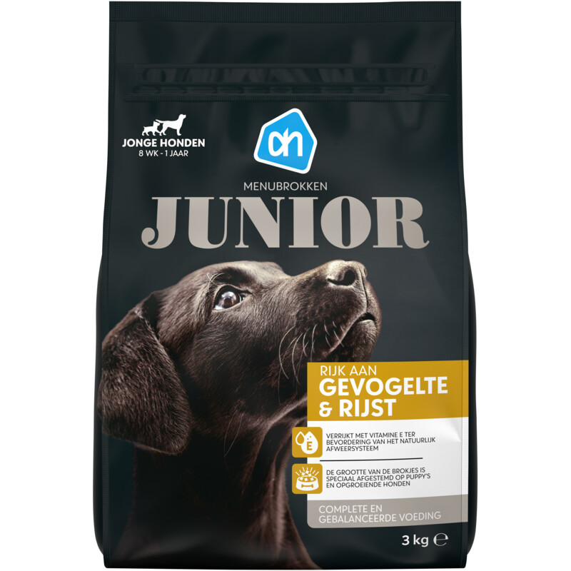 Een afbeelding van AH Menubrokken junior gevogelte & rijst