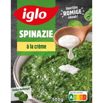 Iglo Spinazie À La Crème Bestellen | Albert Heijn
