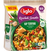 Een afbeelding van Iglo Roerbak sensatie kip teriyaki