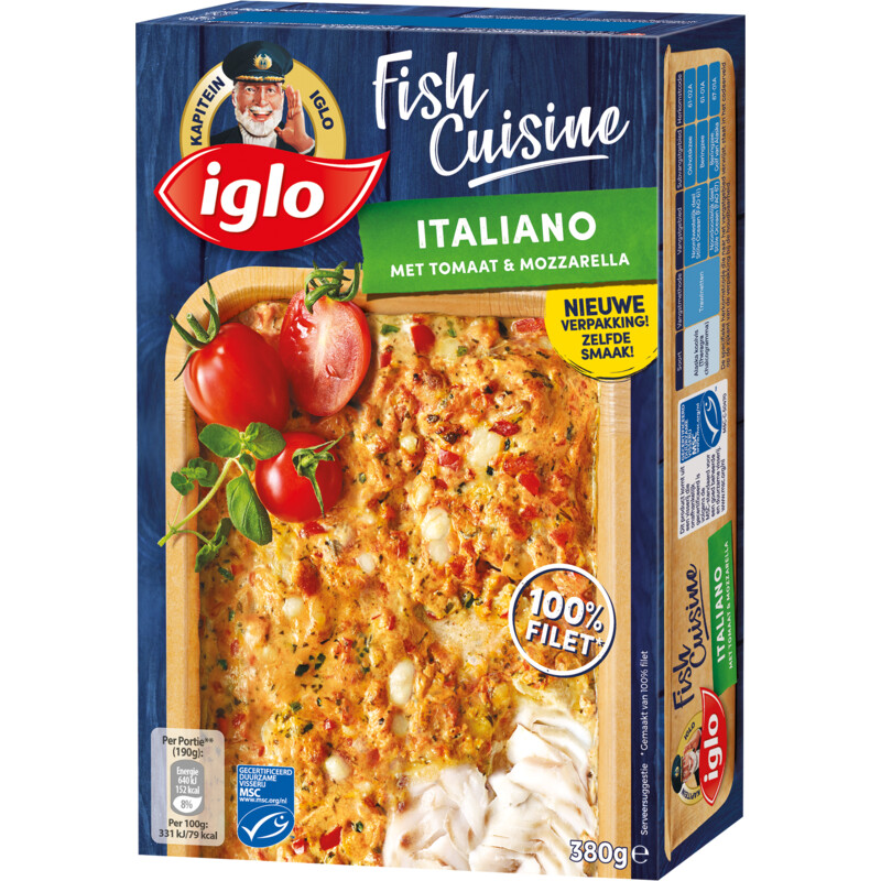 Een afbeelding van Iglo Fishcuisine Italiano