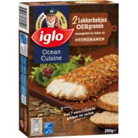 Een afbeelding van Iglo Lekkerbekjes oergranen meergranen