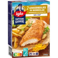 Een afbeelding van Iglo Lekkerbekjes in bierbeslag