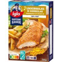 Een afbeelding van Iglo Lekkerbekjes in bierbeslag