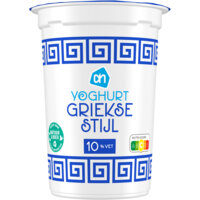 Een afbeelding van AH Yoghurt griekse stijl 10% vet