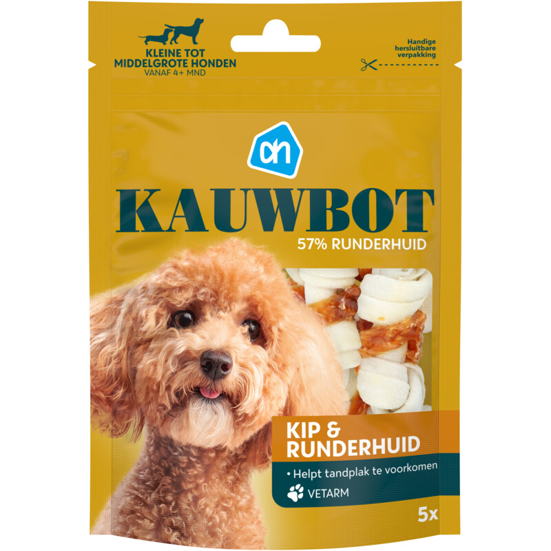 Een afbeelding van AH Kauwbot voor kleine tot middelgrote hond