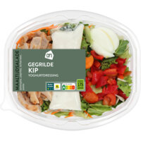 Een afbeelding van AH Basis maaltijdsalade gegrilde kip