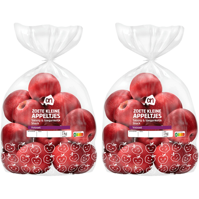 Een afbeelding van AH Zoete Kleine Appeltjes 2-pack