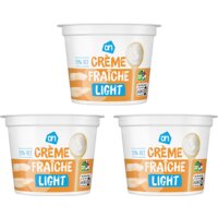 Een afbeelding van AH Creme Fraiche Light 3-pack