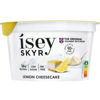 Een afbeelding van Isey Skyr lemon cheesecake