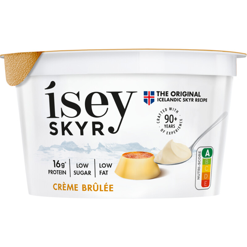 Een afbeelding van Isey Skyr crème brûlée