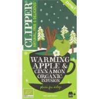 Een afbeelding van Clipper Warming apple & cinnamon organic