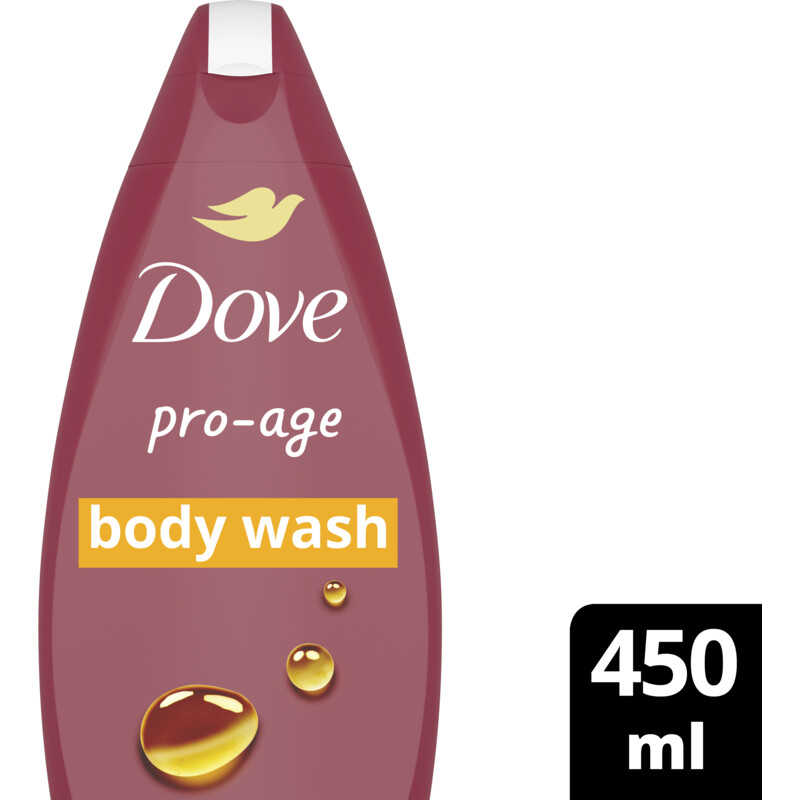 Een afbeelding van Dove Pro age hydraterende douchegel