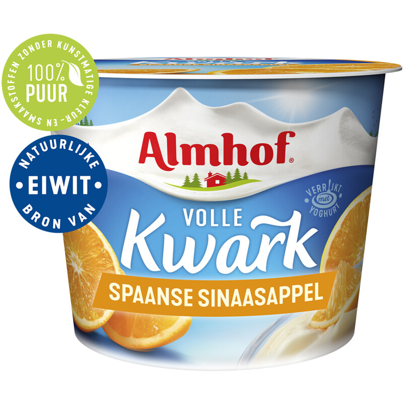 Een afbeelding van Almhof Volle kwark spaanse sinaasappel