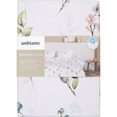 pdp-image-Ambiante Dekbedovertrek bloemen 240x240cm