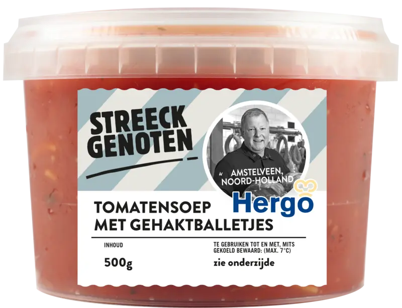 Tomatensoep met gehaktballetjes