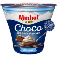 Een afbeelding van Almhof Choco met echte slagroom original