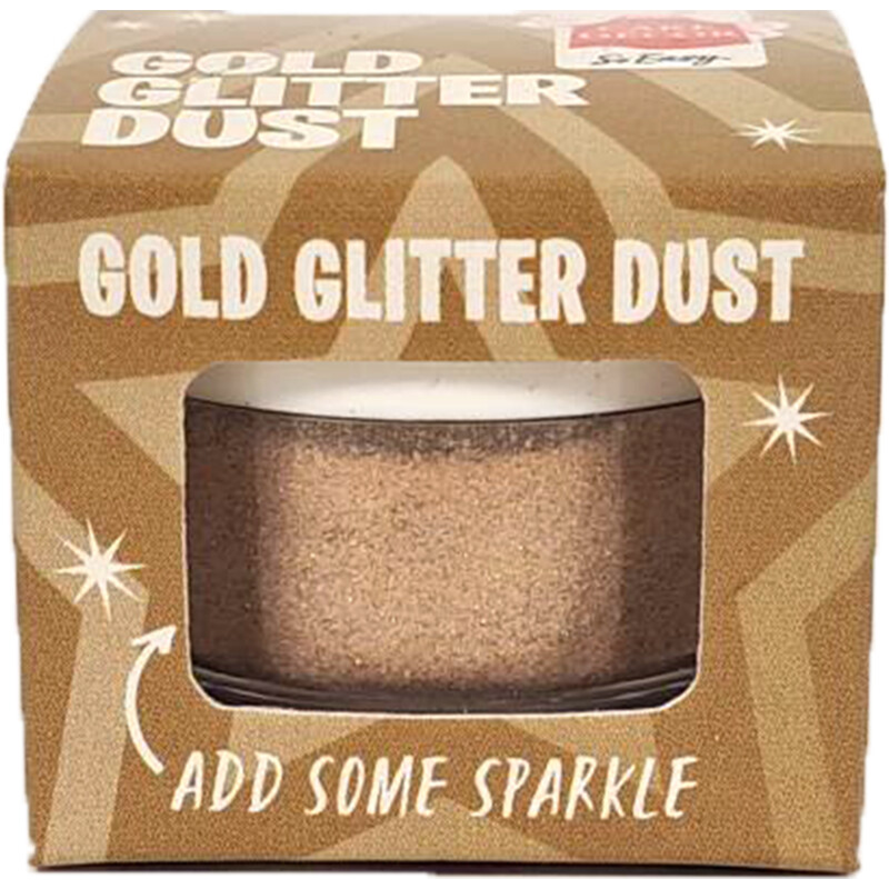 Een afbeelding van Cake Décor Gold glitter dust