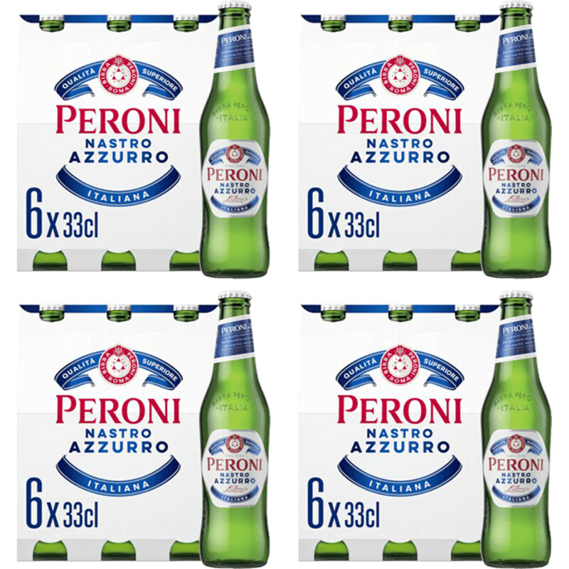 Een afbeelding van Peroni Nastro Azzurro voordeel pakket