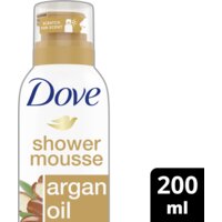 Een afbeelding van Dove Argan oil shower mousse