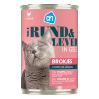 AH Blik brokjes rund lever