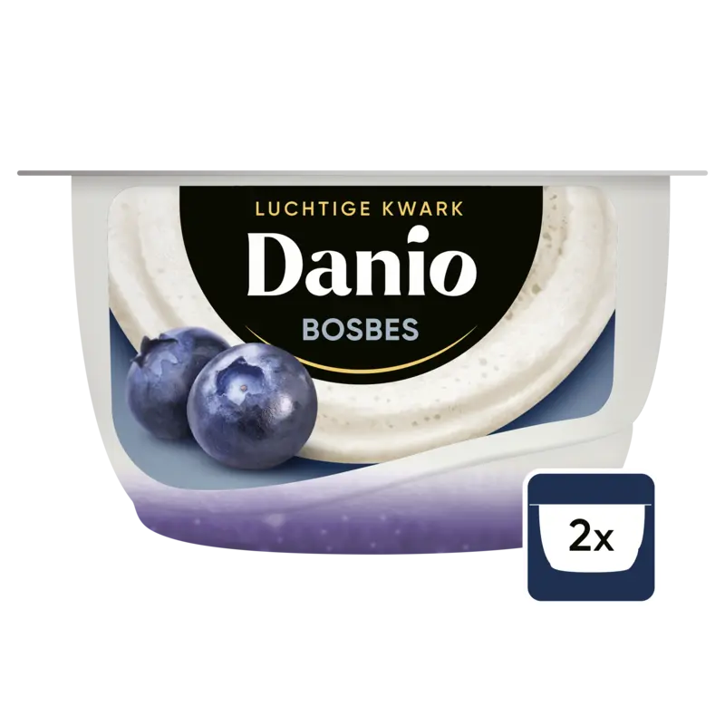 Danio Luchtige kwark bosbes
