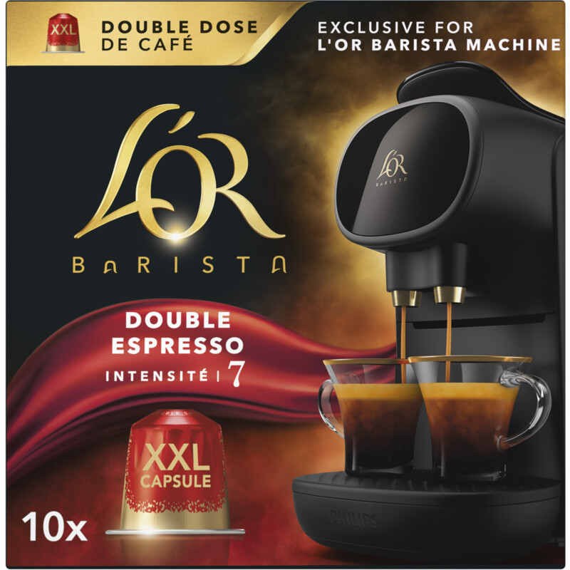 Een afbeelding van L'OR Barista double espresso XXL capsules