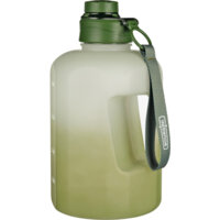 Afbeelding van Bourgini Dumbell waterfles gradient groen 2,2ltr