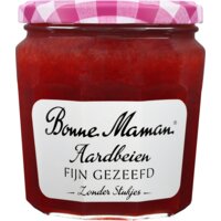 Een afbeelding van Bonne Maman Aardbeien fijn gezeefd