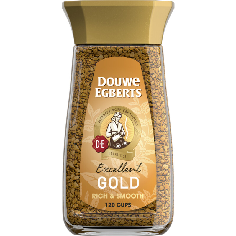 Een afbeelding van Douwe Egberts Gold oploskoffie