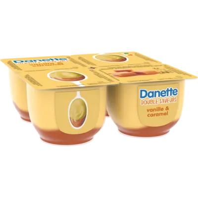 pdp-image-Danette Double saveurs vanille & caramel bel