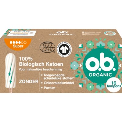 pdp-image-o.b. Organic cotton tampons super