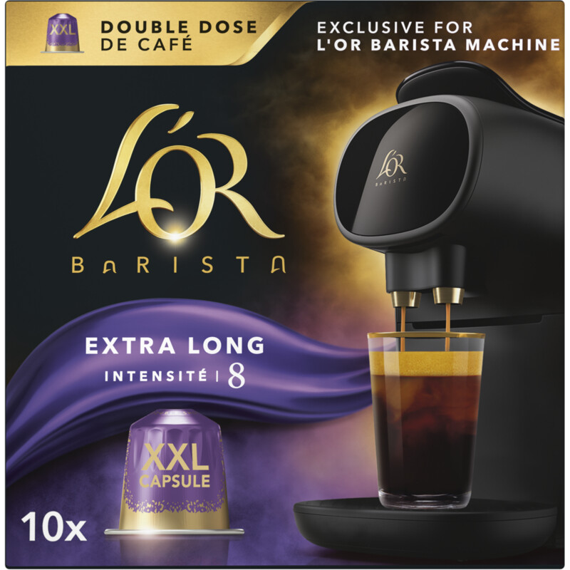 Een afbeelding van L'OR Barista extra long XXL capsules