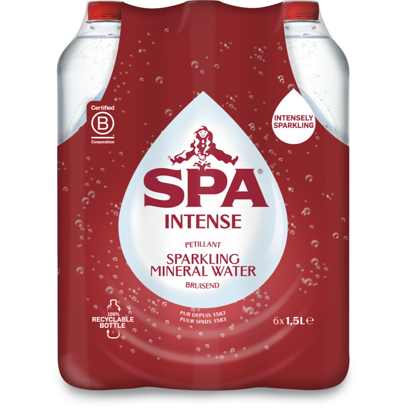 Een afbeelding van Spa Intense bruisend mineraalwater 6-pack