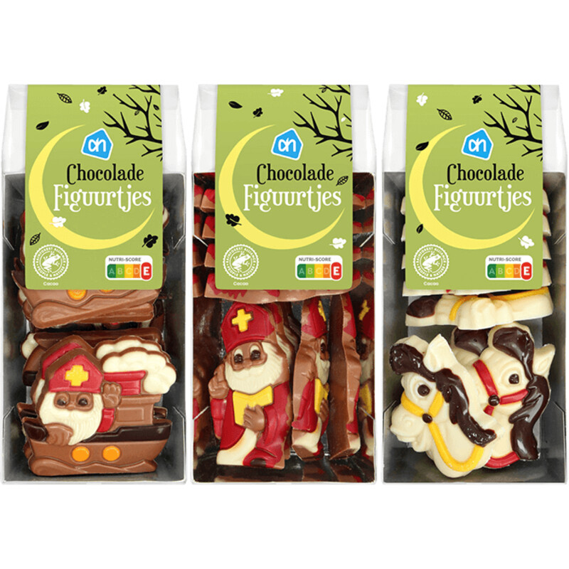 Een afbeelding van AH Drie keer zo lekker chocola