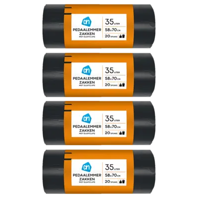 pdp-image-AH Vuilnisemmerzakken 35L 4-pack