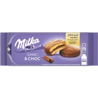 Een afbeelding van Milka Choc & choc cakejes met chocolade