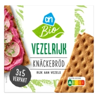 AH Biologisch Knäckebröd vezelrijk met tarwebloem