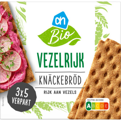 pdp-image-AH Biologisch Knäckebröd vezelrijk met tarwebloem