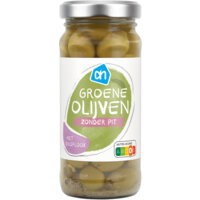 Afbeelding van Groene olijven met knoflook