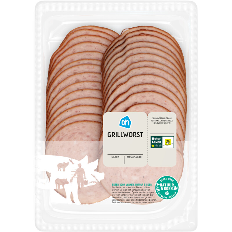Een afbeelding van AH Grillworst