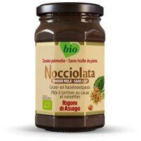 Een afbeelding van Nocciolata Cacao- en hazelnootpasta zonder melk
