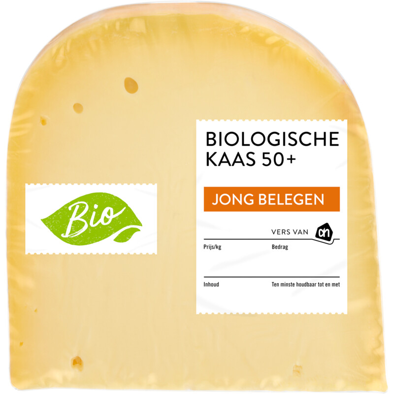 Een afbeelding van AH Biologisch Jong belegen 50+ stuk