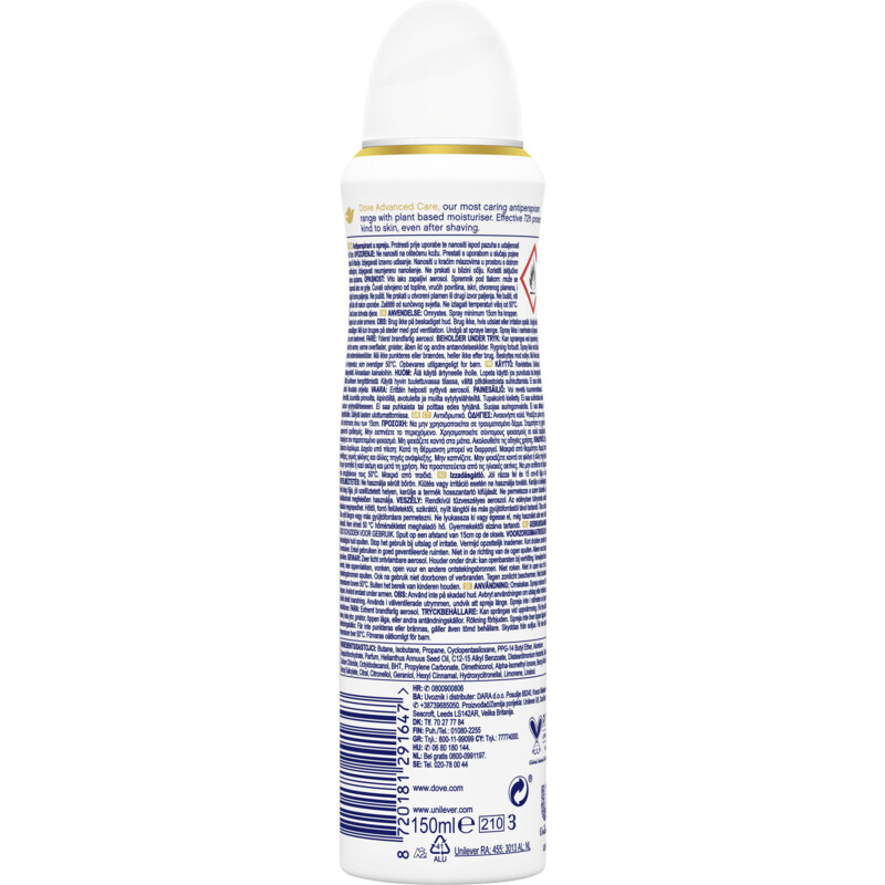Een afbeelding van Dove Matcha & sakura deodorant spray