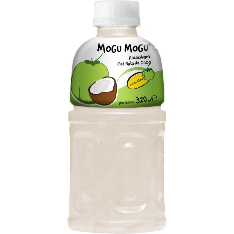 Een afbeelding van Mogu Mogu Mogu kokosnoot fles